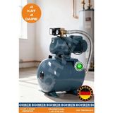 Böhrer JET100 Döküm Gövdeli 1 Hp 0.75KW 24L Yatay Genleşme Tanklı Bahçe Bina Hidrofor Pompa - 3 Kat 3 Dair - MAVİ