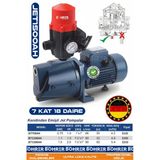 Böhrer Jet1500ah + Hidromat - 6 Kata Kadar Yeterli Su Hidroforu – Şebeke Suyu Basınç Arttırıcı - Kendinden
