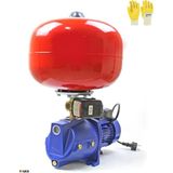 Böhrer JET750AH Bakır Sargılı 1 Hp Pompalı 1" Paket Hidrofor 4 Kat 4 Daire Yeterli Otomatik Paket Hidrofor