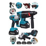 BÖHRER Pross Bruhless 58 Vf 5ah Matkap Bits Bijon Sökme + 26mm Şarjlı Hilti Ve Sprial Taşlama Makinesi Seti