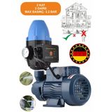 BÖHRER Qb60b 2 Kat 2 Daire 0.5 Hp Otomatik Musluk Aç Kapa Hidrofor Su Pompası Motoru Hidromat