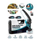 Böhrer Taşınabilir Blue 10 cm 4'' Bahçe Ev Ağaç Dalları Portatif 58VF 5AH Akülü Zinciri Budama Testere
