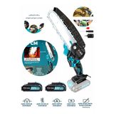Böhrer Taşınabilir Blue 20 cm 6'' Bahçe Ev Ağaç Dalları Portatif 58VF 5AH Akülü Zinciri Budama Testere