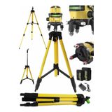 Böhrer Yatay ve Dikey Lazer Hizalama 2 Adet 30M Li-On Pilli Yeşil Işık Seviye Ölçme +3 Kademe Ayaklı Tripod