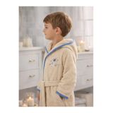 boia living Erkek Çocuk Bornoz / Organik Pamuk & Nakış Detaylı