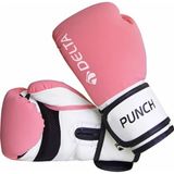 Boks Eldiveni 6 Oz 45 kg Altı Çocuk ve Gençler Için Kick Boks, Muay Thai, Sparring Eldiven - Pembe