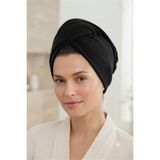 Bol Ticaret Tekstil Siyah Mikrofiber El Yüz Kuaför Spor Havlusu Leke ve Saç Boyası Tutmayan 50 x 90 cm