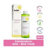 Bolbe Peeling Etkili, Canlandırıcı, Cilt Tonu Eşitleyici, Gözenek Sıkılaştırıcı AHA-BHA Tonik 200 ml