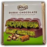 Bolçi Antep Fıstıklı Kadayıf Dolgulu Sütlü Çikolata 100g - 1 Adet