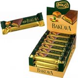 Bolçi Baklava Parçacıklı Antep Fıstık Krema Dolgulu Sütlü Çikolata 25 G x 10 Adet