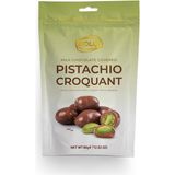 Bolçi Bolci Premium Sütlü Antep Fıstık Krokan 80G Çikolata Kaplı Lezzetli Atıştırmalık