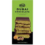 Bolçi Dubai Çikolatası Fıstıklı Kadayıf Dolgulu Bitter Çikolata 200 gr