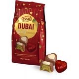 Bolçi Dubai Çikolatası Fıstıklı Kadayıf Dolgulu Kalp Çikolata 120 G