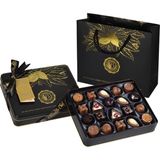 Bolçi Tebrik Çikolata Teneke Kutu Özel Aroma 250 gr Şık Hediye Seçeneği