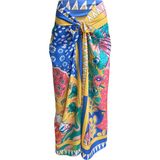 Bolder Elena New Jungle Pareo (Iç Göstermez) - Açık Mavi - Sarı - Standart