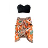 Bolder Mercan Japan Oranj Pareo (İÇ GÖSTERMEZ) 50*145 Cm