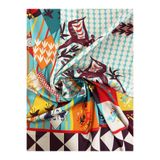 Bolder Scarf 45*100 Cm Dance/Blue Fular