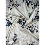Bolder Scarf Classic Butteryellow-Red Fular 70*70 cm - Açık Sarı