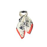Bolder Scarf Classic Butteryellow-Red fular 70*70 cm