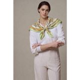 Bolder Scarf Etnik Kareli Kadın Fular