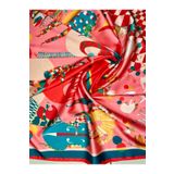 Bolder Scarf Narçiçeği Küçük Fular 45*100 Cm