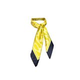 Bolder Scarf yellow-black fular 70*70 cm