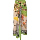 Bolder Shelly Şifon Green Figür Pareo (150*100 Cm) - Standart - Yeşil