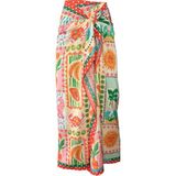 Bolder Vivian Madagascar Oranj 145*100 cm (Iç Göstermez) Pareo - Standart - Turuncu - Bej