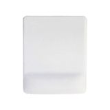 Boldy Bilek Destekli Mousepad - Kaymaz Mouse Ped - Fare Pedi - Dikdörtgen Mouse Altlığı - Dikdörtgen Mousepad - Mouseped - Beyaz