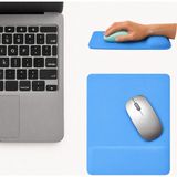 Boldy Bilek Destekli Mousepad - Kaymaz Mouse Ped - Fare Pedi - Dikdörtgen Mouse Altlığı - Dikdörtgen Mousepad - Mouseped - Mavi