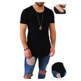 Boldy Erkek Long Fit Tişört Long Tişört Long Kesim Tişört Uzun Kesim Erkek Tişört Erkek Longline