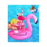 Boldy Flamingo Bardak Tutucu Şişme - Yüzen İçecek Tutacağı-Bardaklık-Deniz Bardak Tutma Şişme-İçecek Tutma
