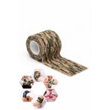 Boldy Kamuflaj Desenli Kendinden Yapışan Elastik Bandaj - Dövme Makinesi Tutma Bandı - Camo Koban Bandajı - Kendinden Yapışkanlı Bandaj - Kamuflaj Koban Bandajı - Elastik Bandaj 5cmx4.5 M.