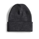 Boldy Klasik Spor Bere-Triko Bere-Unisex Nakışsız Bere-Düz Bere-Unisex Bere-Düz Klasik Bere (Antrasit)