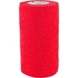 Boldy Koban Bandajı - Kendinden Yapışkanlı Bandaj - Coban Bandajı - Elastik Sargı Bandajı - Koban Bandajı 10cmx4.5 M. - Kırmızı - 10 cm x 4.5 m