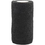 Boldy Koban Bandajı - Kendinden Yapışkanlı Bandaj - Coban Bandajı - Elastik Sargı Bandajı - Koban Bandajı 10cmx4.5 M. - Siyah - 10 cm x 4.5 m
