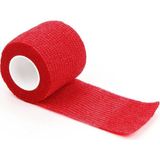 Boldy Koban Bandajı - Kendinden Yapışkanlı Bandaj - Coban Bandajı - Elastik Sargı Bandajı - Koban Bandajı 5cmx4.5 M. - Kırmızı - 5 cm x 4.5 m