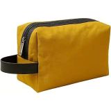 Boldy Kozmetik Çantası-Tıraş Çantası-Seyahat Çantası-Makyaj Çantası-Traş-El Çantası-Handbag (Sarı)