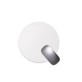 Boldy Mouse Pad Kaymaz Mouse Ped Fare Pedi Beyaz Mouse Pedi Yuvarlak Mouse Altlığı Daire Mousepad