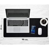 Boldy Mousepad Dikişli - Gaming Pad - Kaymaz Mousepad - Kaymaz Mouse Ped - Fare Pedi - Dikişli Mousepad 90x40 cm. - Siyah