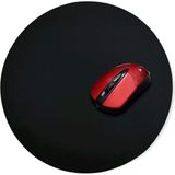 Boldy Mousepad Dikişsiz - Gaming Pad - Kaymaz Yuvarlak Mousepad - Yuvarlak Dikişsiz Mouse Ped - Mouse Pedi - Siyah