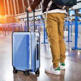 Boldy Su Geçirmez Waterproof Valiz Kılıfı - Şeffaf Valiz Kılıfı - Su Geçirmez Valiz Kılıfı - Bagaj Kılıfı - Bavul Kılıfı - Şeffaf Valiz Koruyucu - Büyük Boy (L)