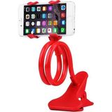 Boldy Telefon Tutucu Akrobat - Esnek Telefon Tutucu - Akrobat Tablet Tutucu - Oynar Başlıklı Telefon Standı - Portatif Telefon & Tablet Tutucu - Kırmızı
