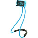 Boldy Telefon Tutucu Boyunluk Akrobat - Esnek Telefon Tutucu - Telefon & Tablet Standı - Portatif Telefon Boyunluğu - Akrobat Boyunluk Tablet Telefon Tutucu - Mavi