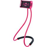 Boldy Telefon Tutucu Boyunluk Akrobat - Esnek Telefon Tutucu - Telefon & Tablet Standı - Portatif Telefon Boyunluğu - Akrobat Boyunluk Tablet Telefon Tutucu - Pembe