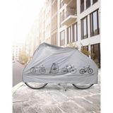 Boldy Waterproof Bisiklet Brandası - Su Geçirmez Motorsiklet Örtüsü - Motorsiklet Kılıfı - Bisiklet Kılıfı - Bisiklet Koruma Kılıfı - Motor Brandası - Gri