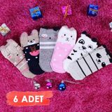 Bolero 6'lı Patik Kız Çocuk Çorap