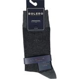Bolero Erkek Dikişsiz Premium Pamuk Soket Çorap Füme Jakar Kare Desen - 43 - 46