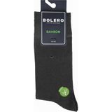 Bolero Erkek Premium Dikişsiz Bambu Çorap Füme Mini Baklava Desen - 41 - 45