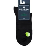 Bolero Erkek Premium Dikişsiz Bambu Kısa Konç Çorap Siyah - 41 - 45
